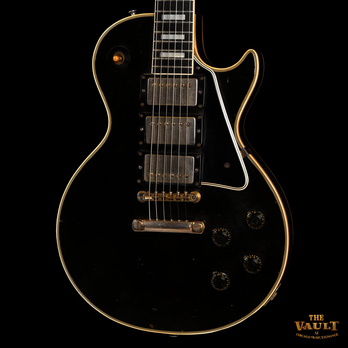 Gibson Les Paul Custom Black 1958 Electric Guitars / Solid Body