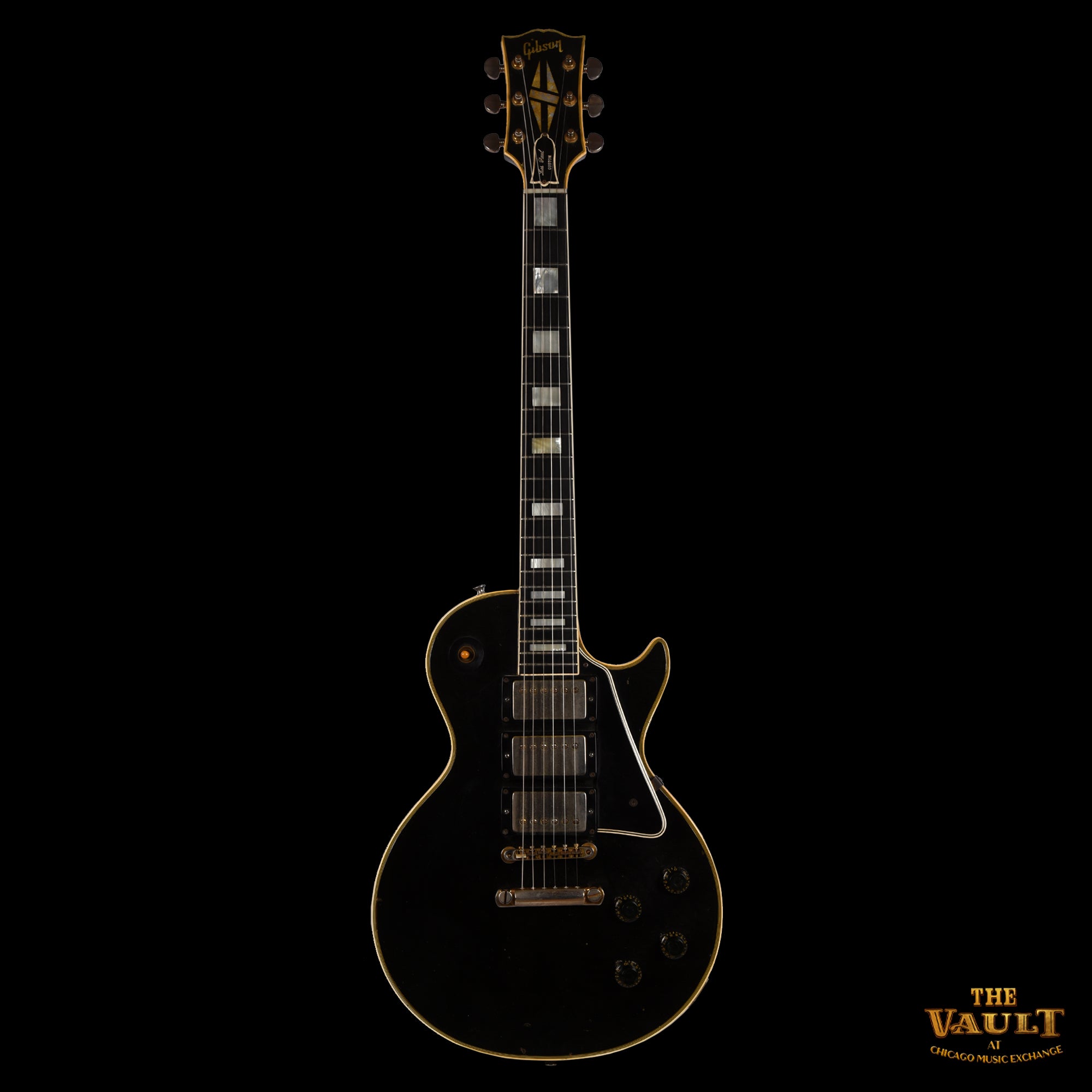 Gibson Les Paul Custom Black 1958 Electric Guitars / Solid Body