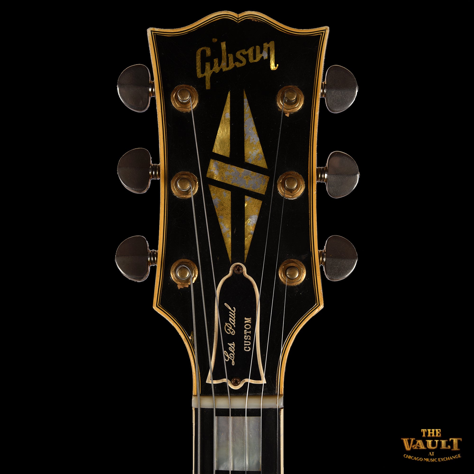 Gibson Les Paul Custom Black 1958 Electric Guitars / Solid Body