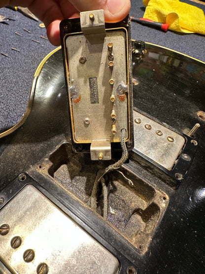 Gibson Les Paul Custom Black 1958 Electric Guitars / Solid Body