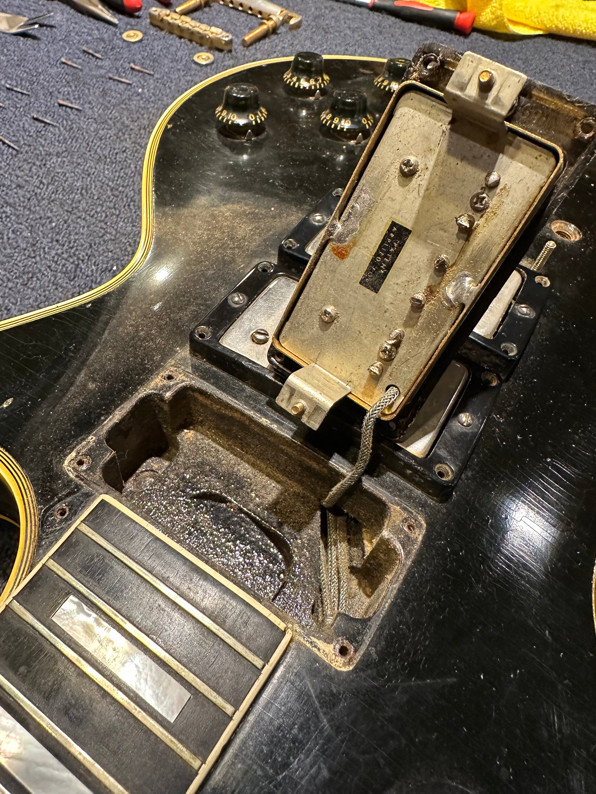 Gibson Les Paul Custom Black 1958 Electric Guitars / Solid Body