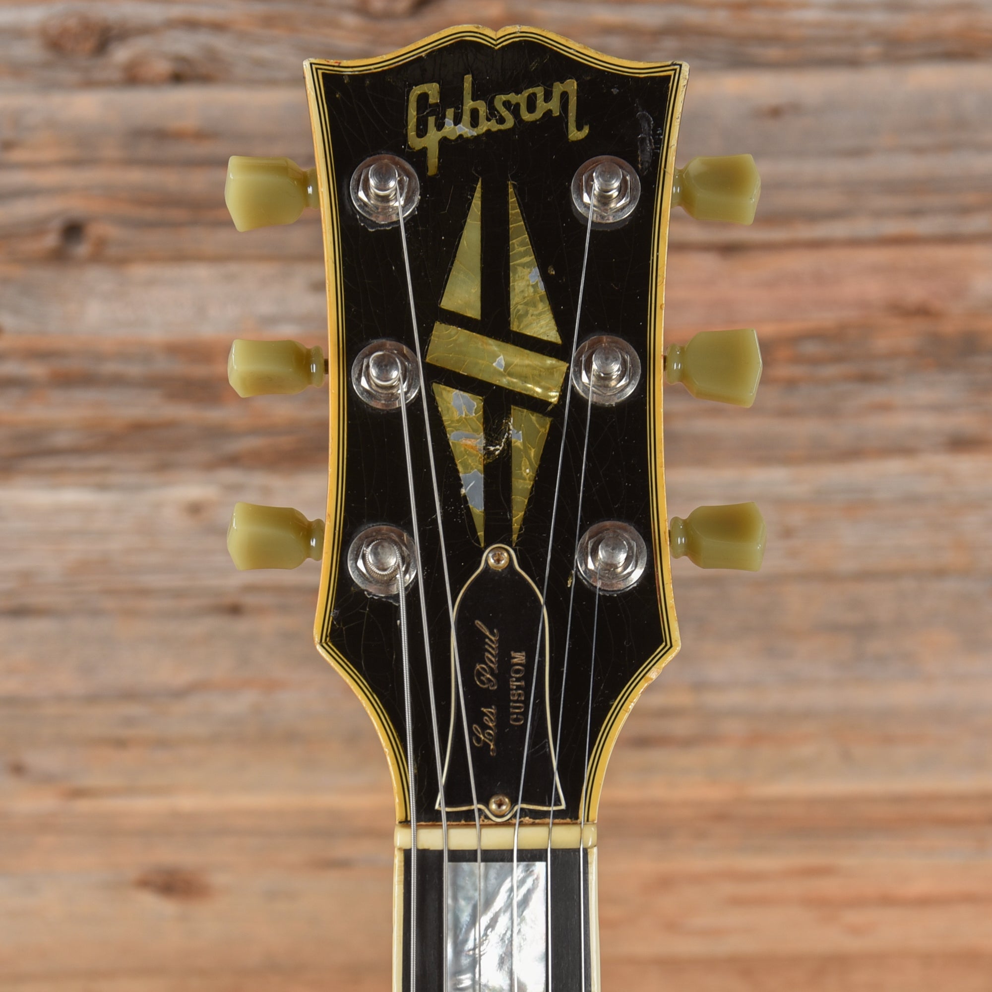 Gibson Les Paul Custom Black 1971 Electric Guitars / Solid Body