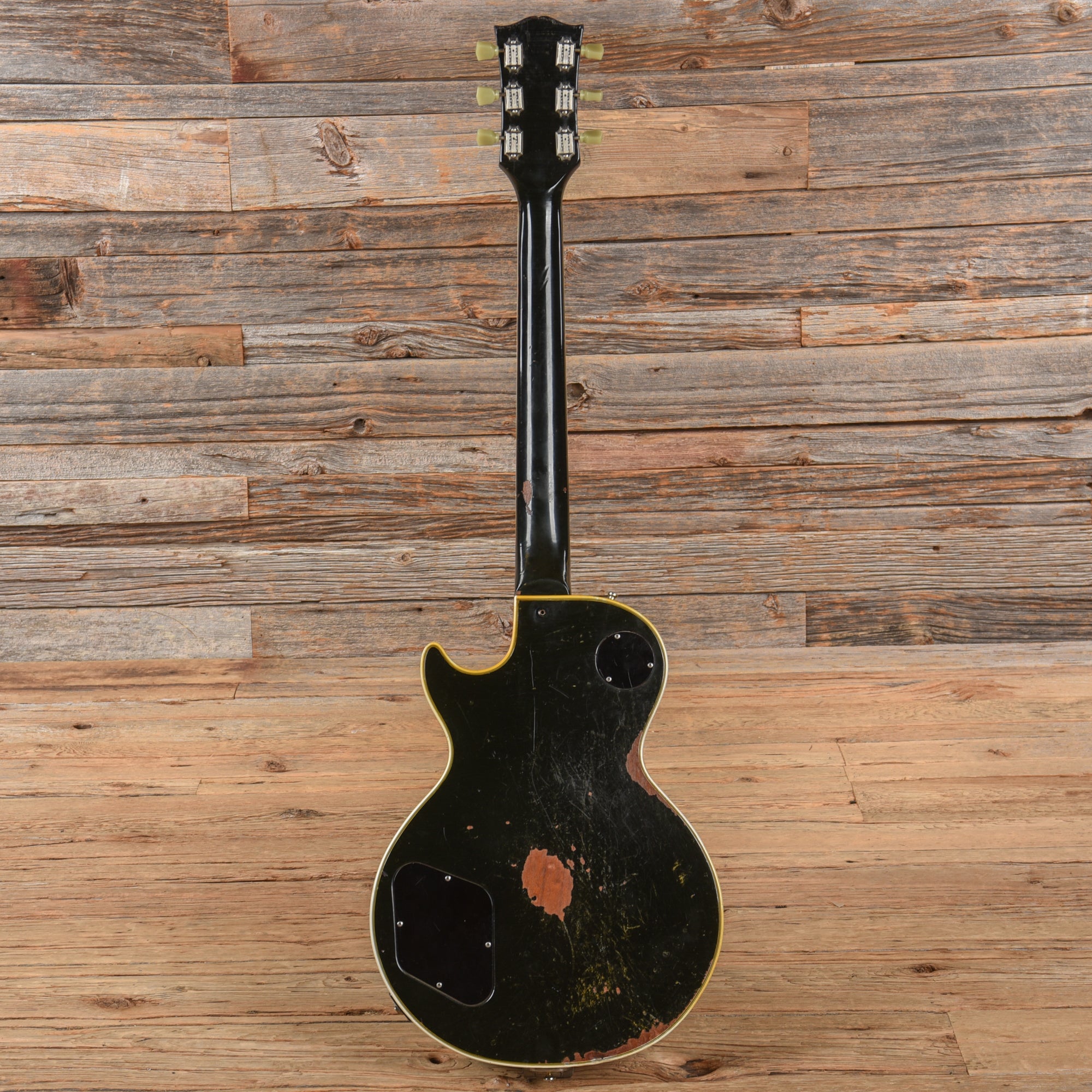 Gibson Les Paul Custom Black 1971 Electric Guitars / Solid Body