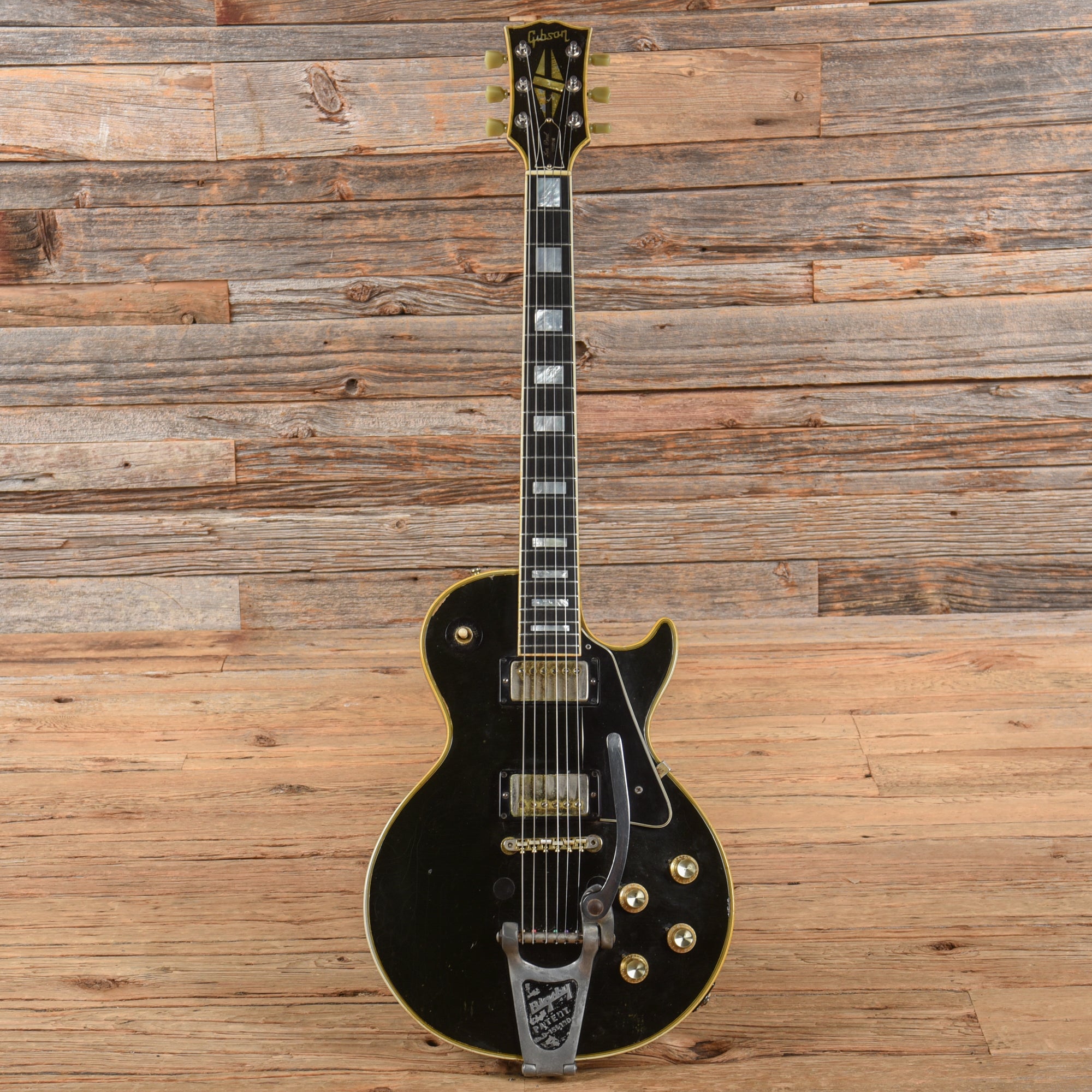 Gibson Les Paul Custom Black 1971 Electric Guitars / Solid Body