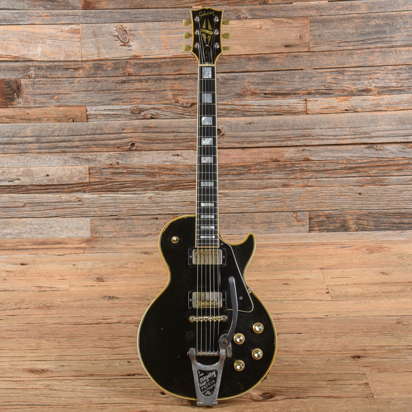Gibson Les Paul Custom Black 1971 Electric Guitars / Solid Body