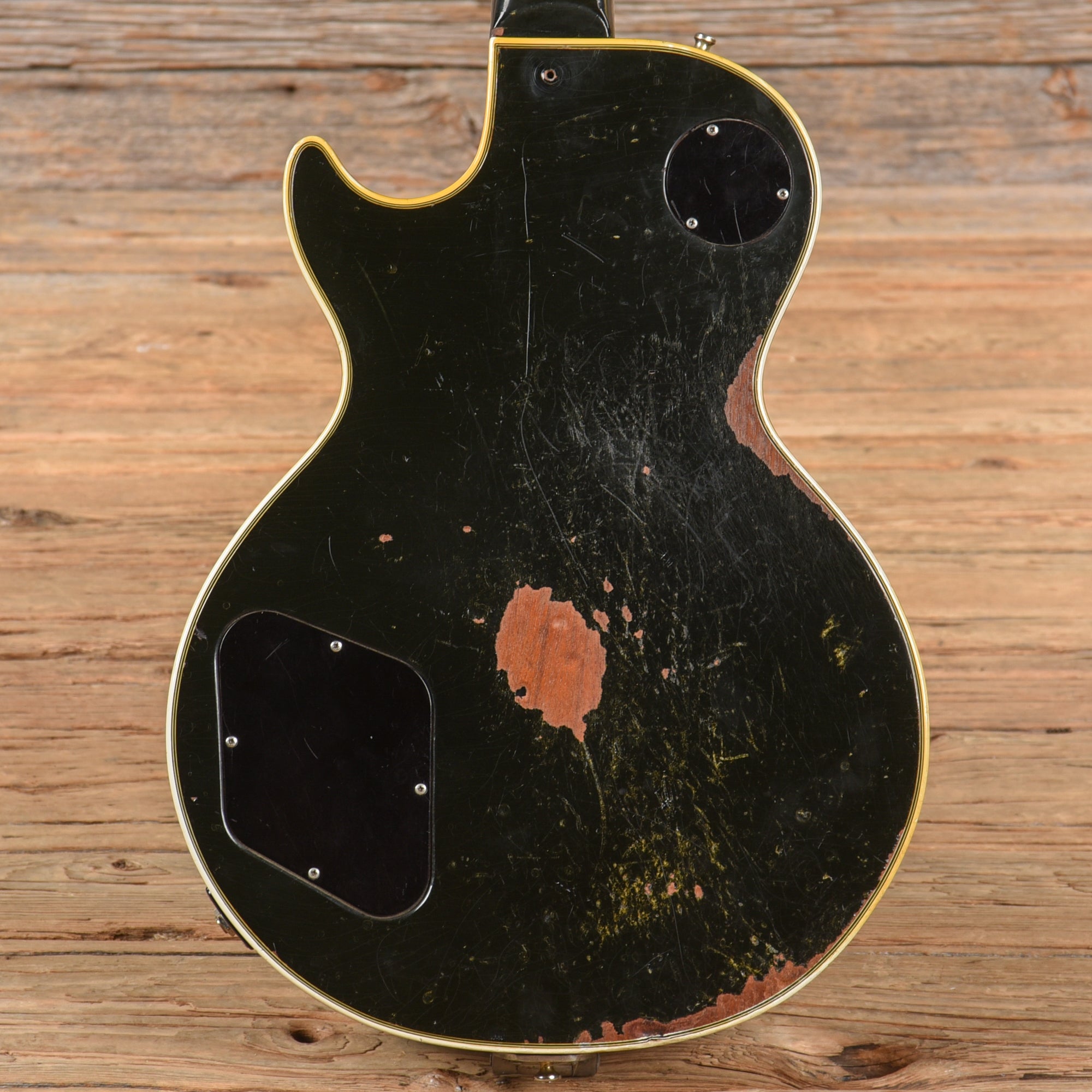 Gibson Les Paul Custom Black 1971 Electric Guitars / Solid Body