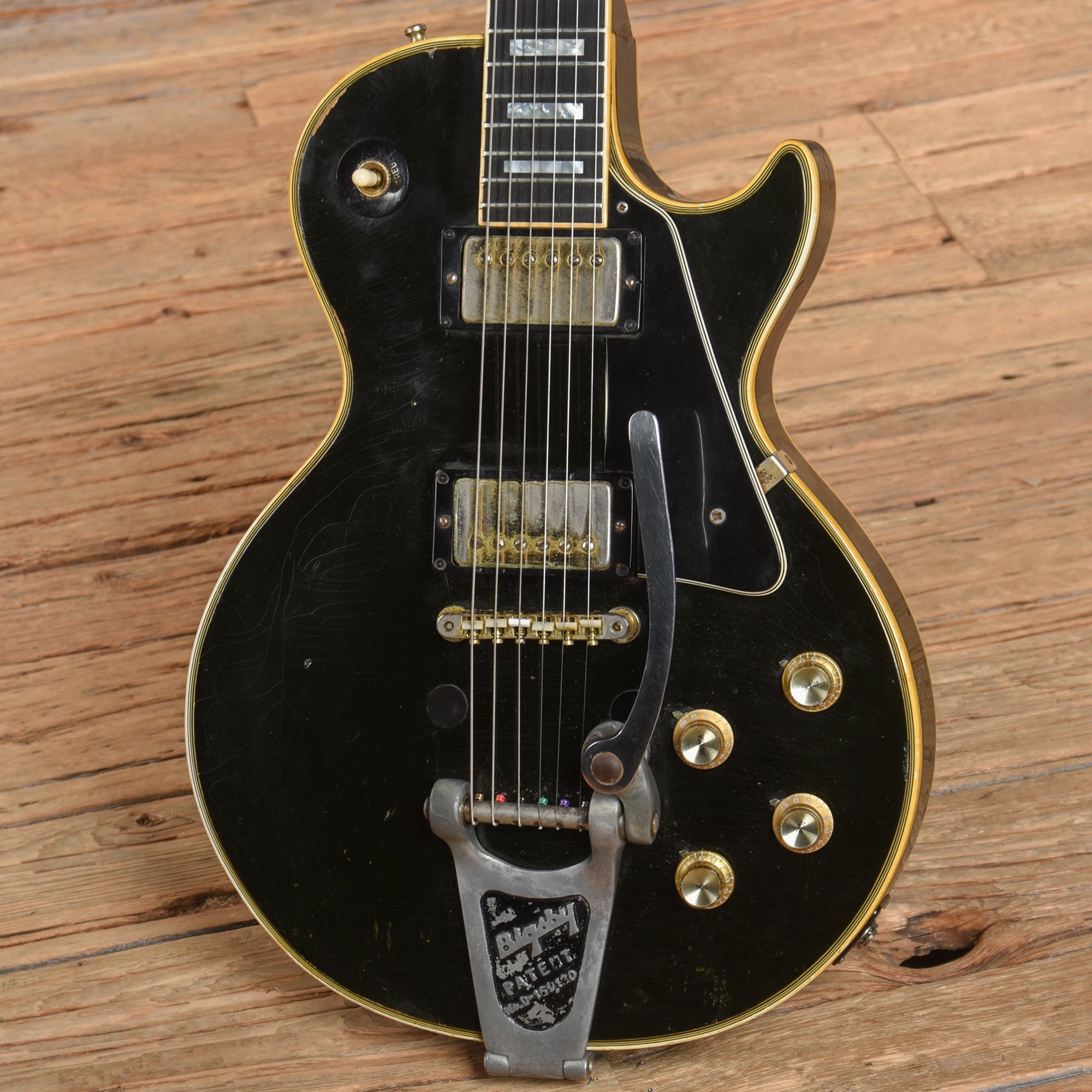 Gibson Les Paul Custom Black 1971 Electric Guitars / Solid Body