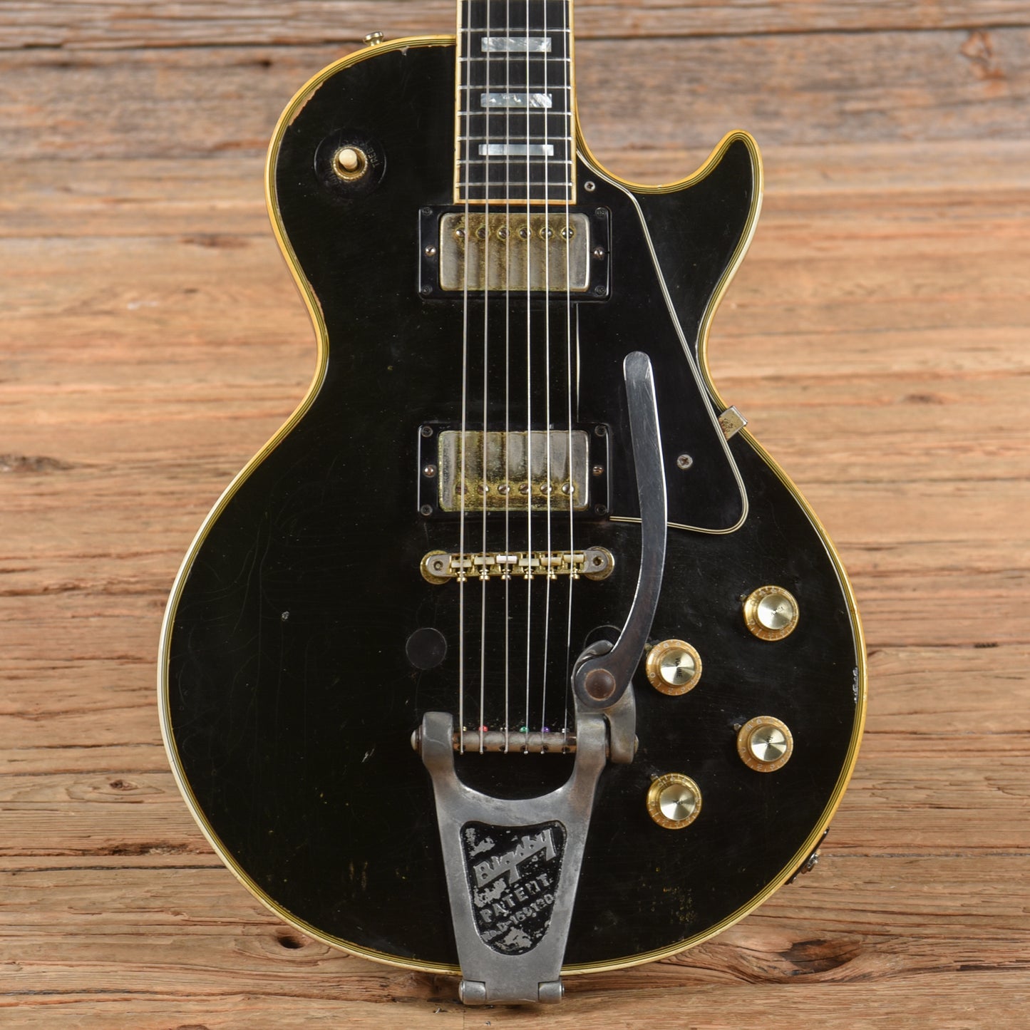 Gibson Les Paul Custom Black 1971 Electric Guitars / Solid Body
