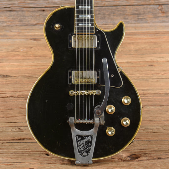 Gibson Les Paul Custom Black 1971 Electric Guitars / Solid Body
