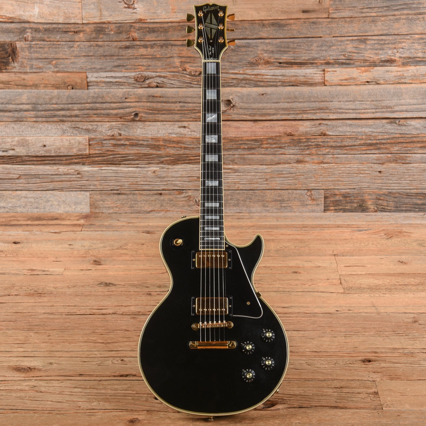 Gibson Les Paul Custom Black 1973 Electric Guitars / Solid Body