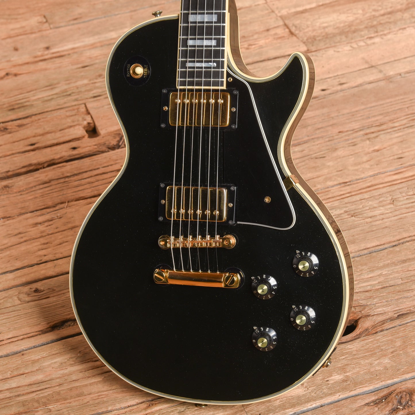 Gibson Les Paul Custom Black 1973 Electric Guitars / Solid Body