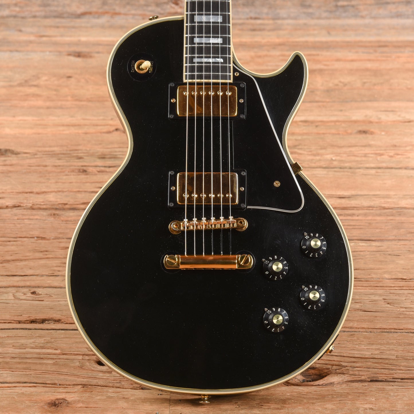Gibson Les Paul Custom Black 1973 Electric Guitars / Solid Body
