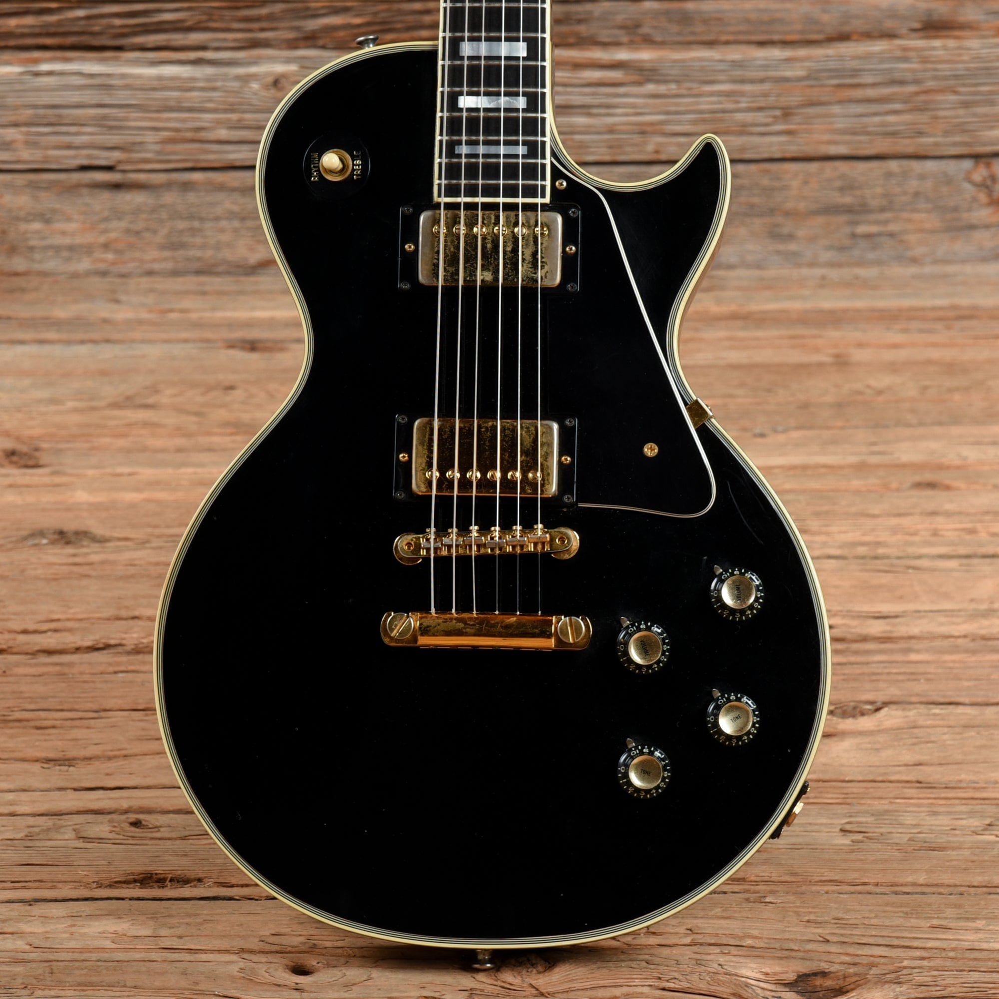 Gibson Les Paul Custom Black 1974 Electric Guitars / Solid Body