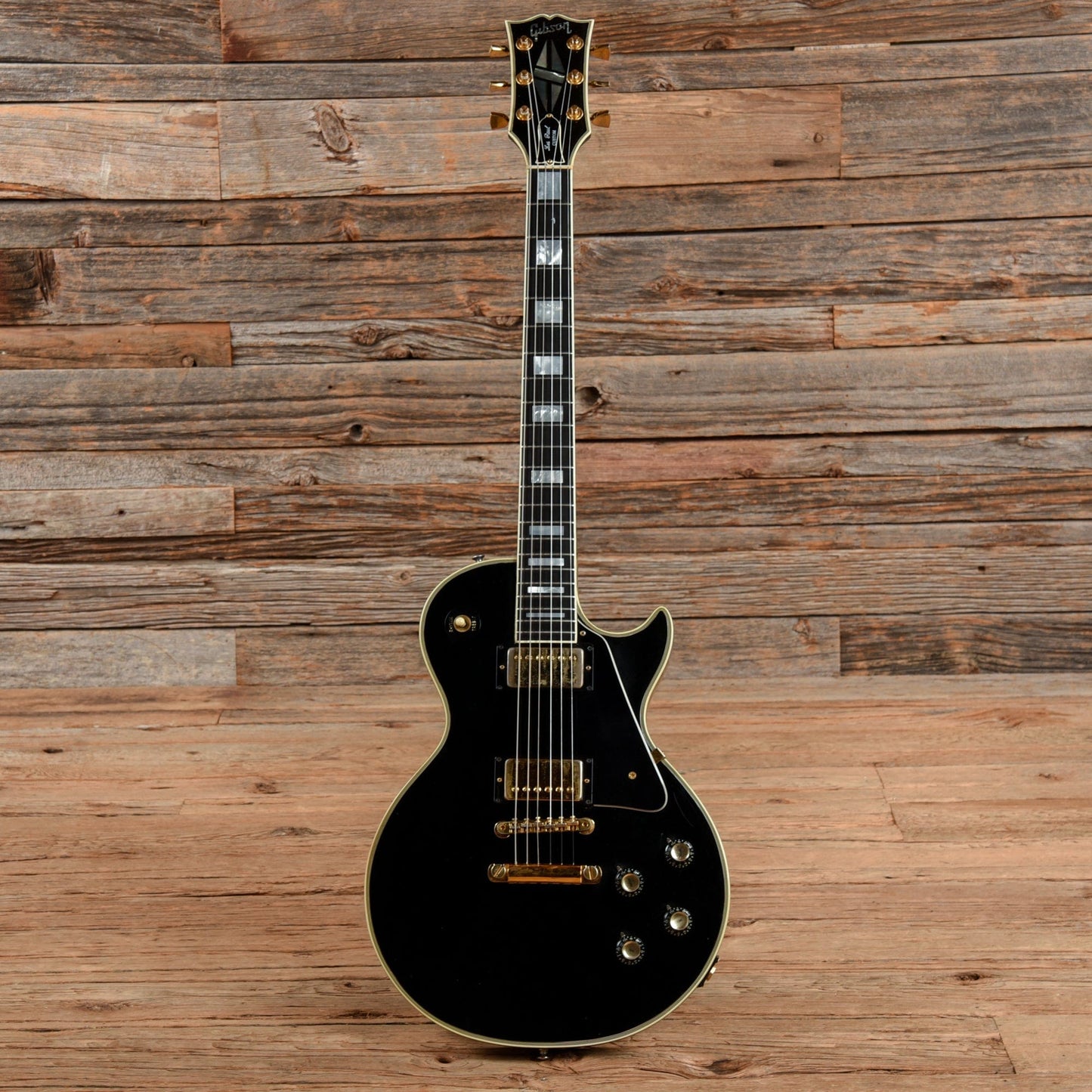 Gibson Les Paul Custom Black 1974 Electric Guitars / Solid Body