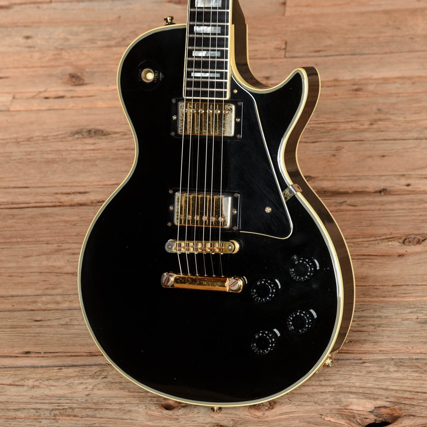 Gibson Les Paul Custom Black 1978 Electric Guitars / Solid Body