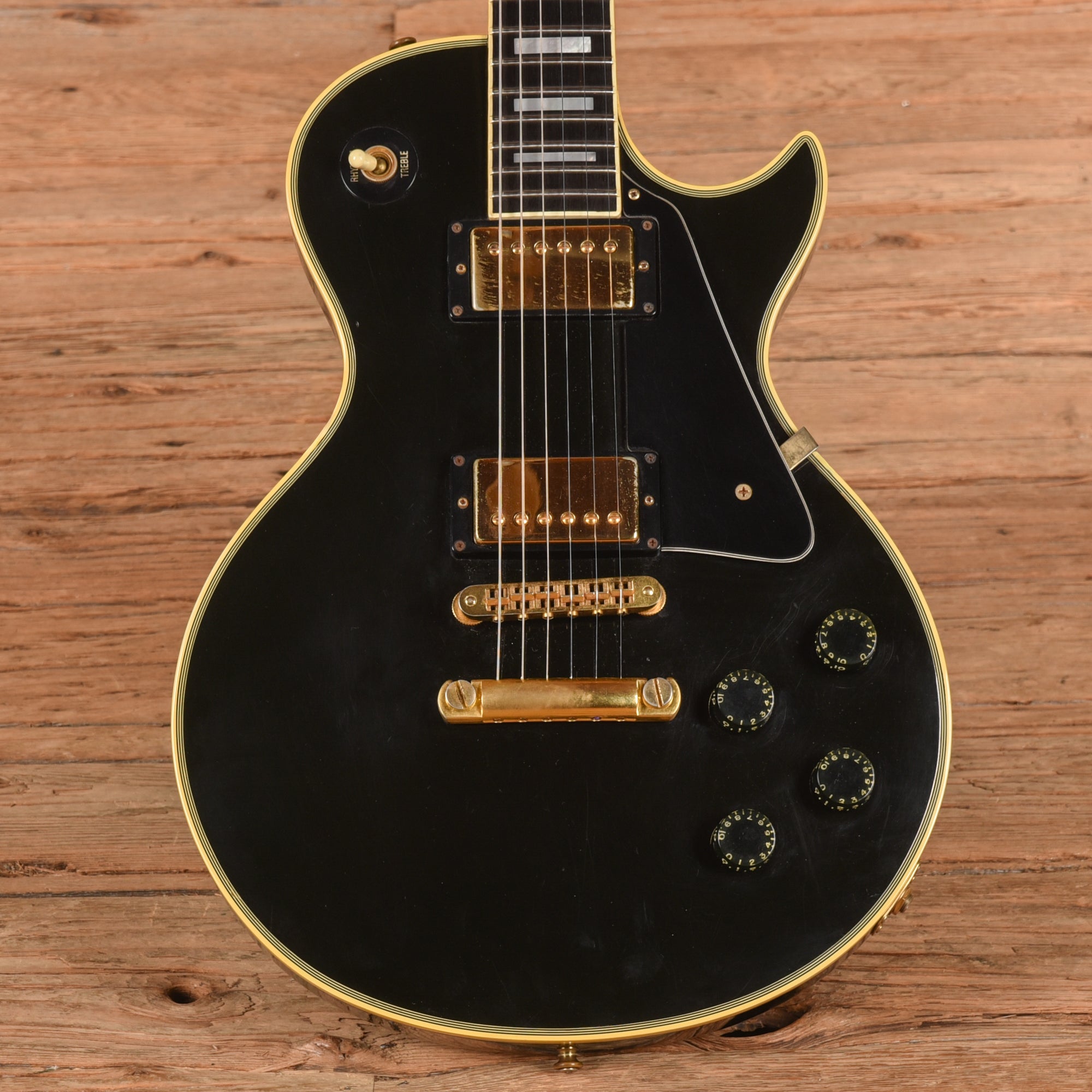 Gibson Les Paul Custom Black 1979 Electric Guitars / Solid Body