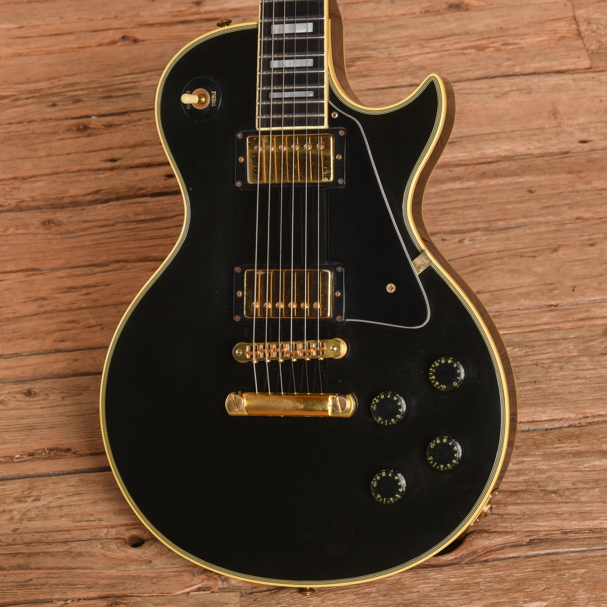 Gibson Les Paul Custom Black 1979 Electric Guitars / Solid Body