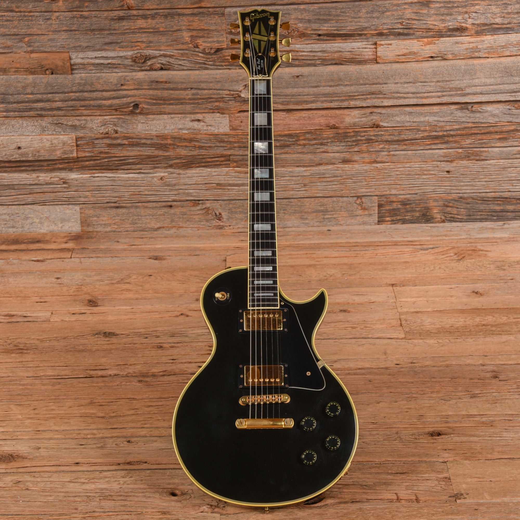 Gibson Les Paul Custom Black 1979 Electric Guitars / Solid Body
