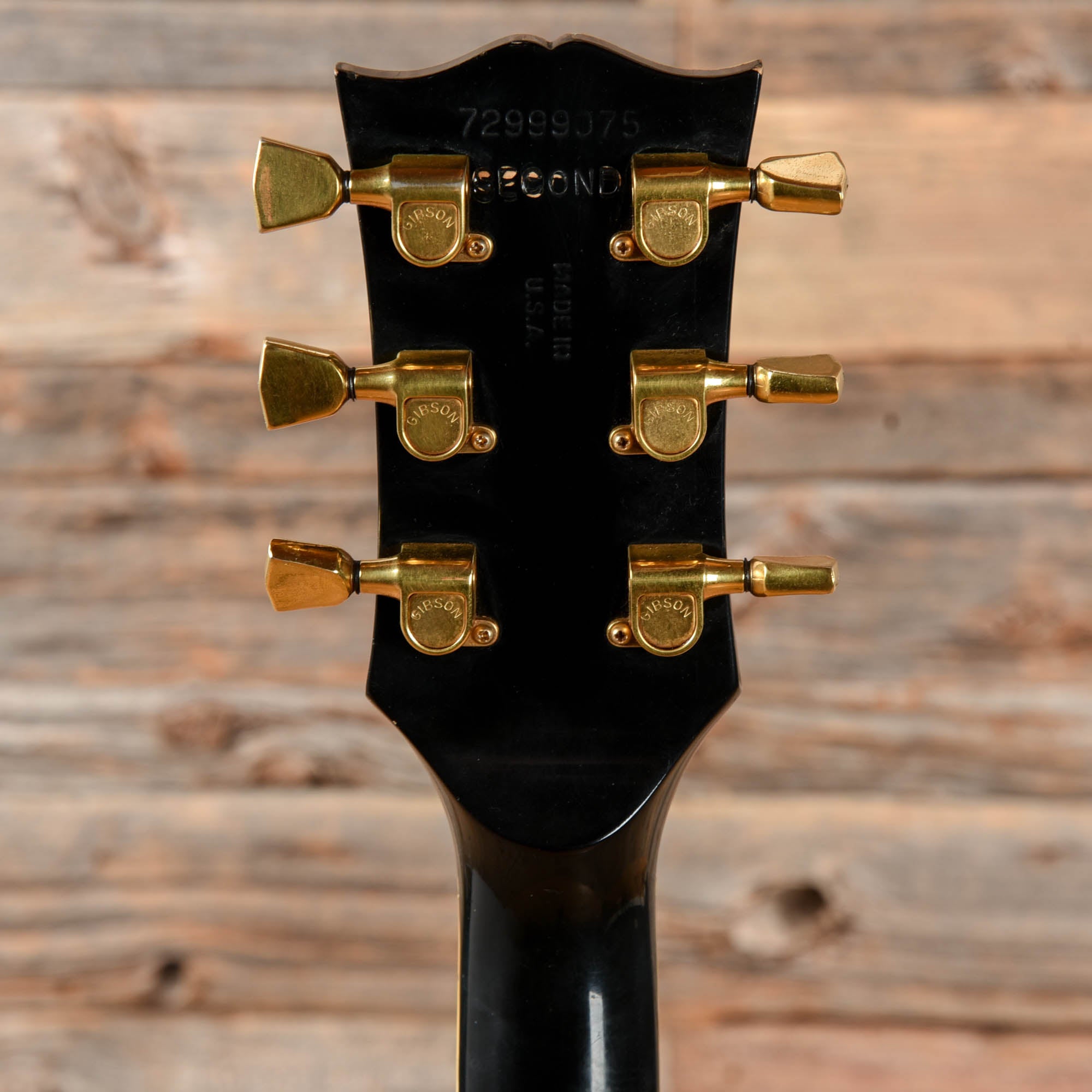 Gibson Les Paul Custom Black 1979 LEFTY Electric Guitars / Solid Body