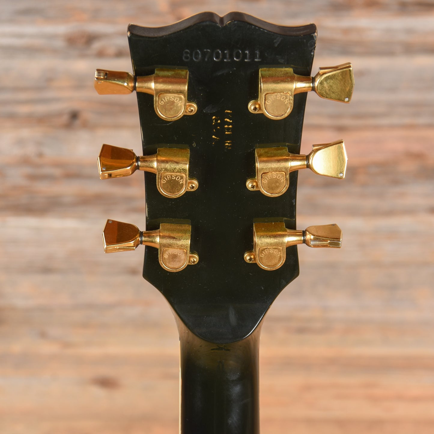 Gibson Les Paul Custom Black 1981 LEFTY Electric Guitars / Solid Body