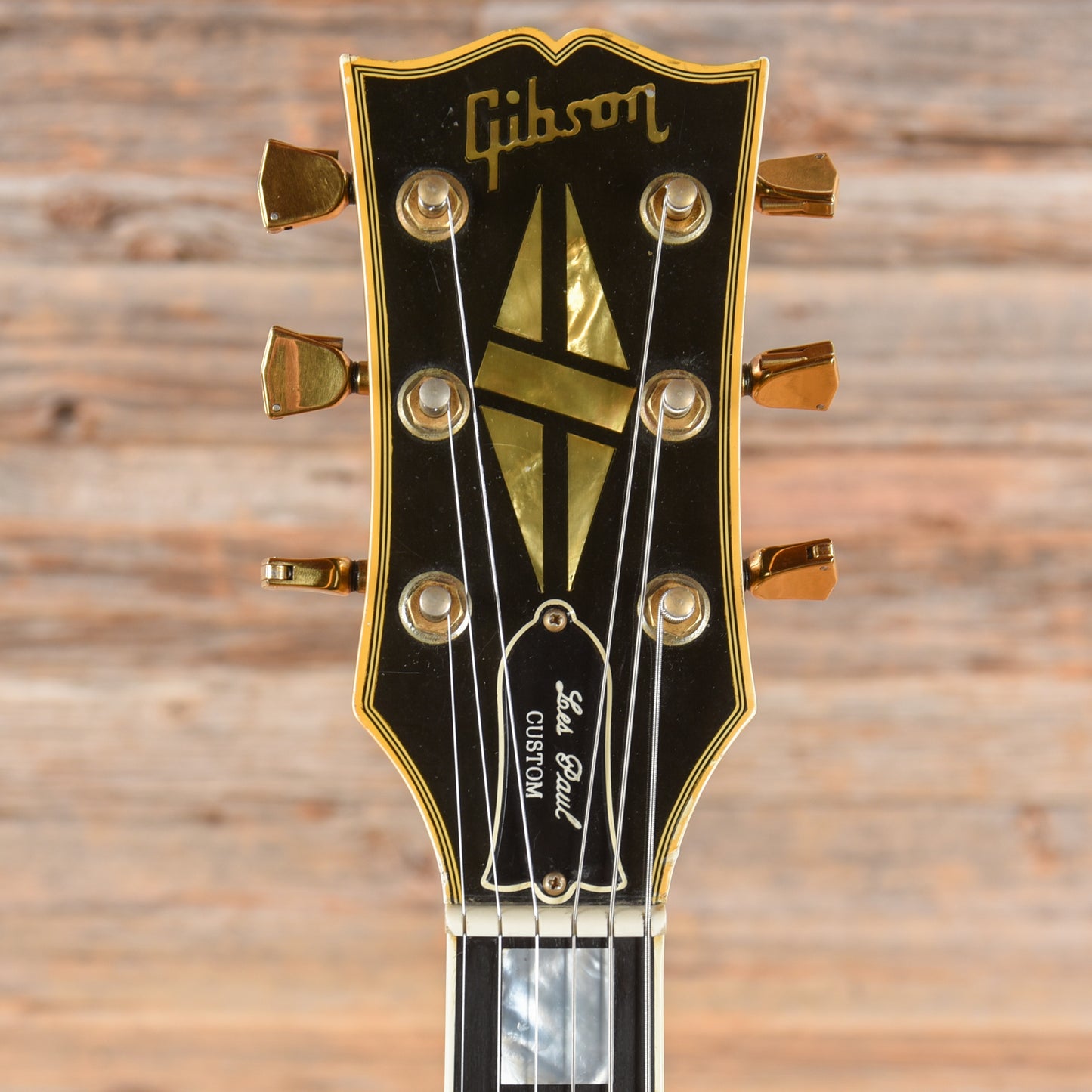 Gibson Les Paul Custom Black 1981 LEFTY Electric Guitars / Solid Body