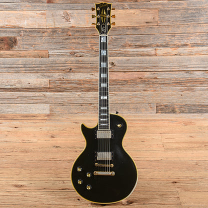 Gibson Les Paul Custom Black 1981 LEFTY Electric Guitars / Solid Body