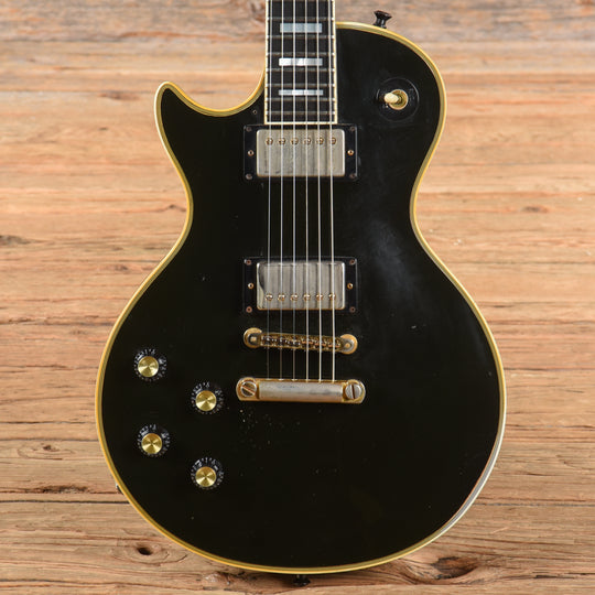 Gibson Les Paul Custom Black 1981 LEFTY Electric Guitars / Solid Body