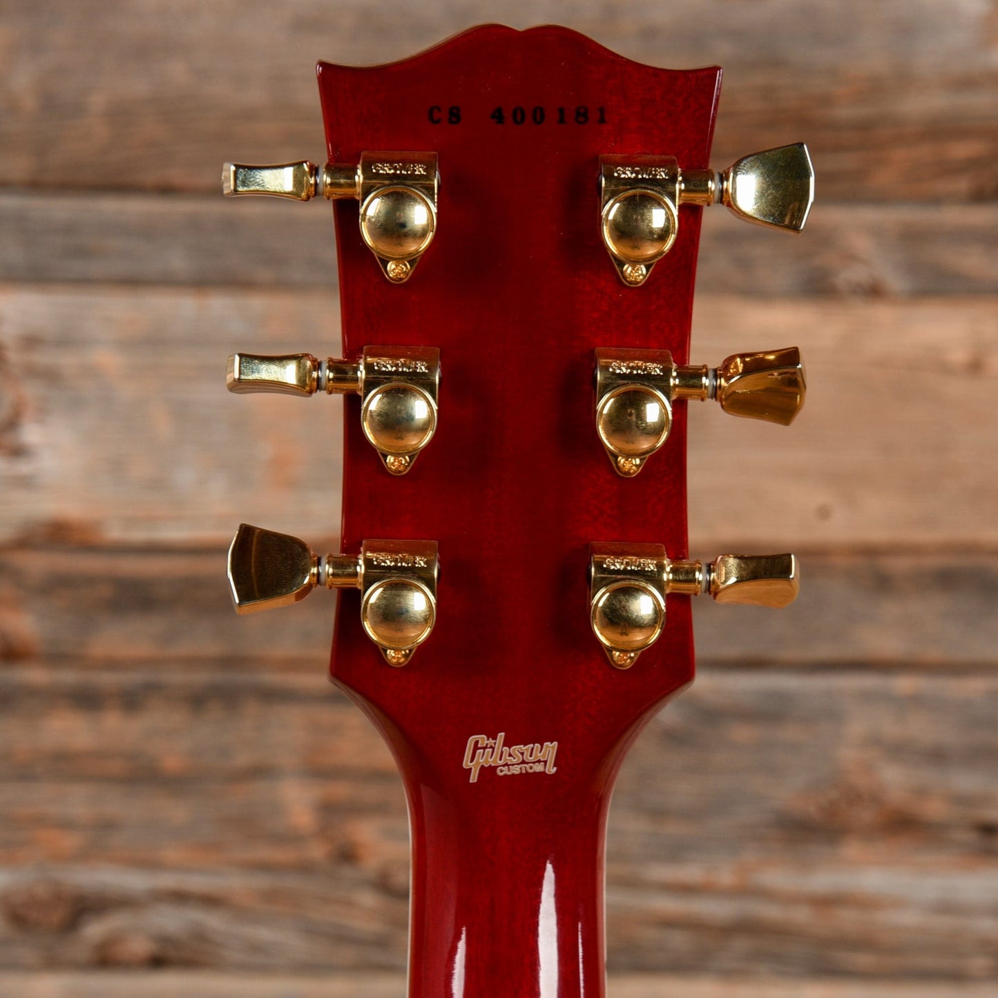 Gibson Les Paul Custom Cherry 2014 Electric Guitars / Solid Body