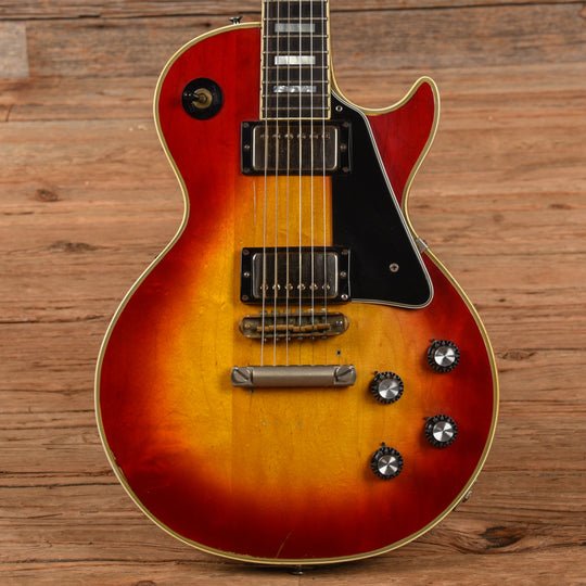 Gibson Les Paul Custom Cherry Sunburst 1972 Electric Guitars / Solid Body