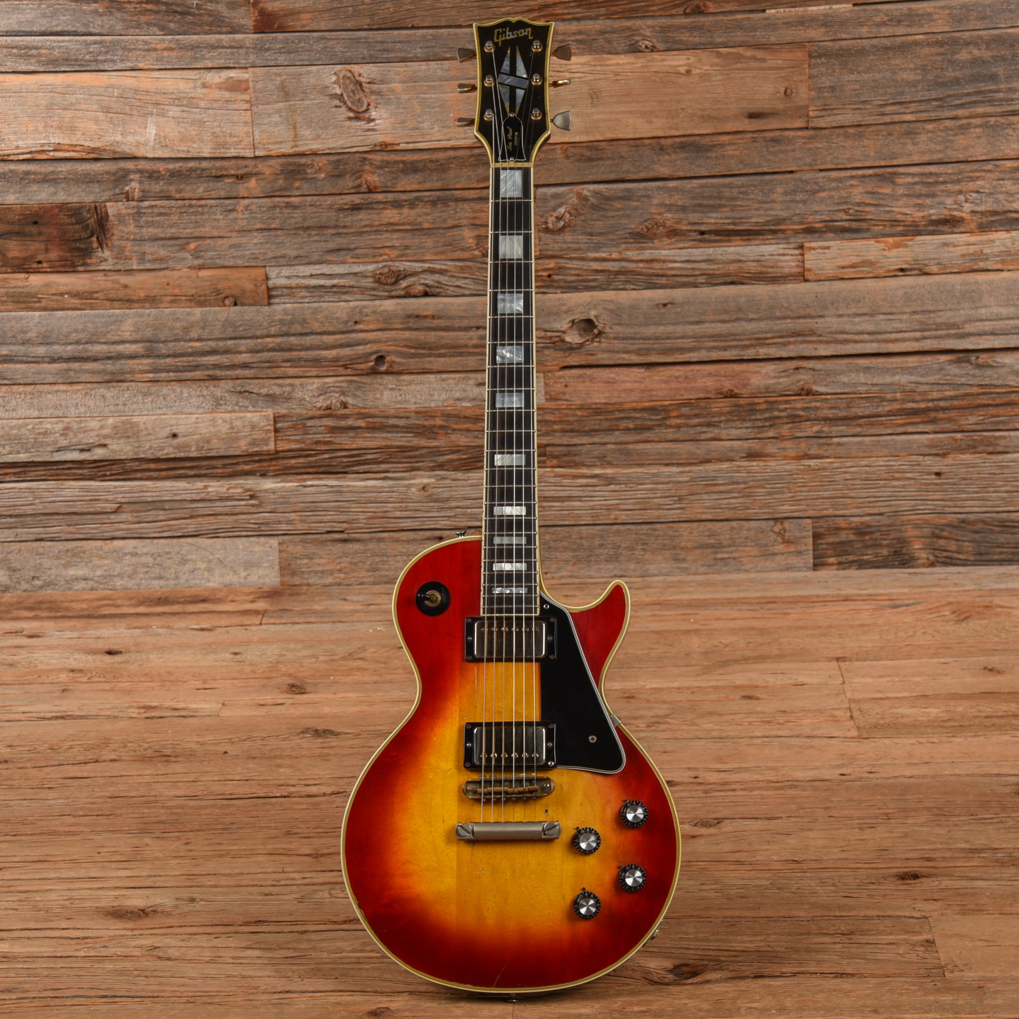 Gibson Les Paul Custom Cherry Sunburst 1972 Electric Guitars / Solid Body