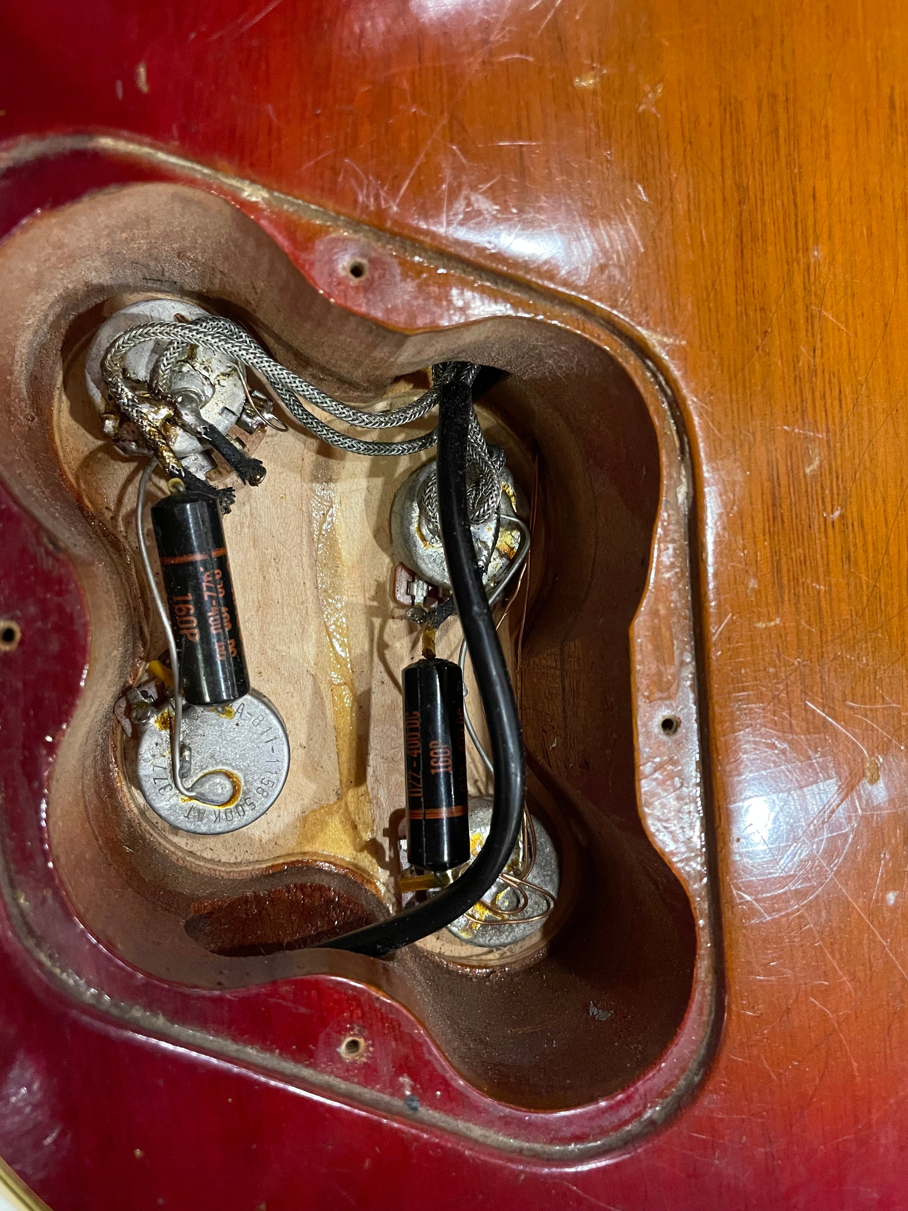 Gibson Les Paul Custom Cherry Sunburst 1972 Electric Guitars / Solid Body
