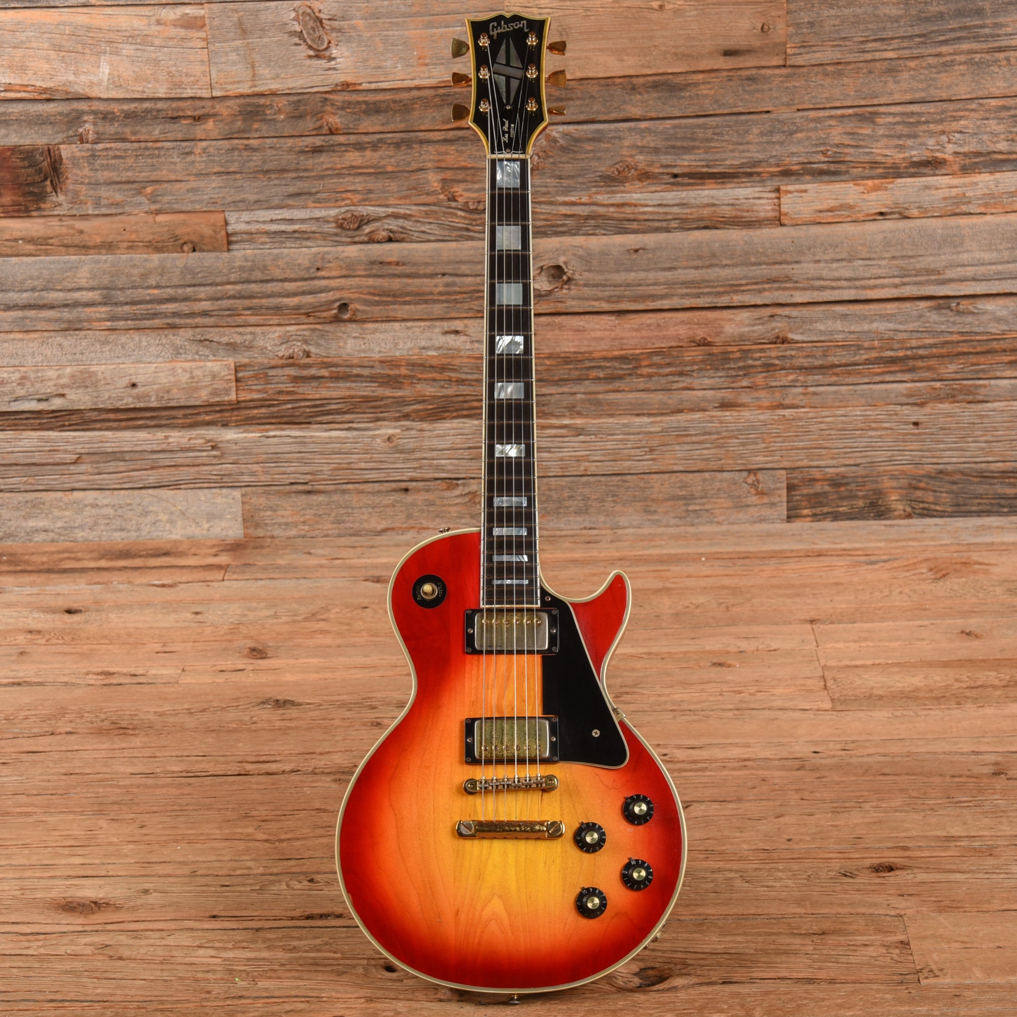 Gibson Les Paul Custom Cherry Sunburst 1974 Electric Guitars / Solid Body