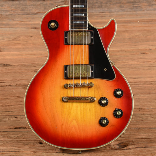 Gibson Les Paul Custom Cherry Sunburst 1974 Electric Guitars / Solid Body