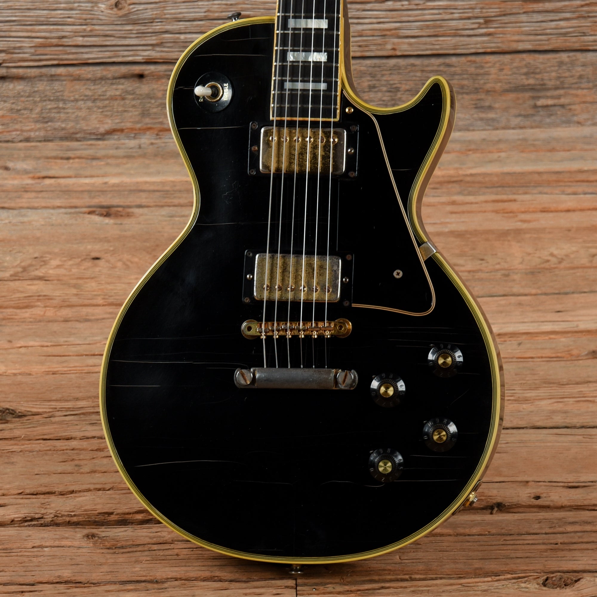 Gibson Les Paul Custom Ebony 1968 Electric Guitars / Solid Body