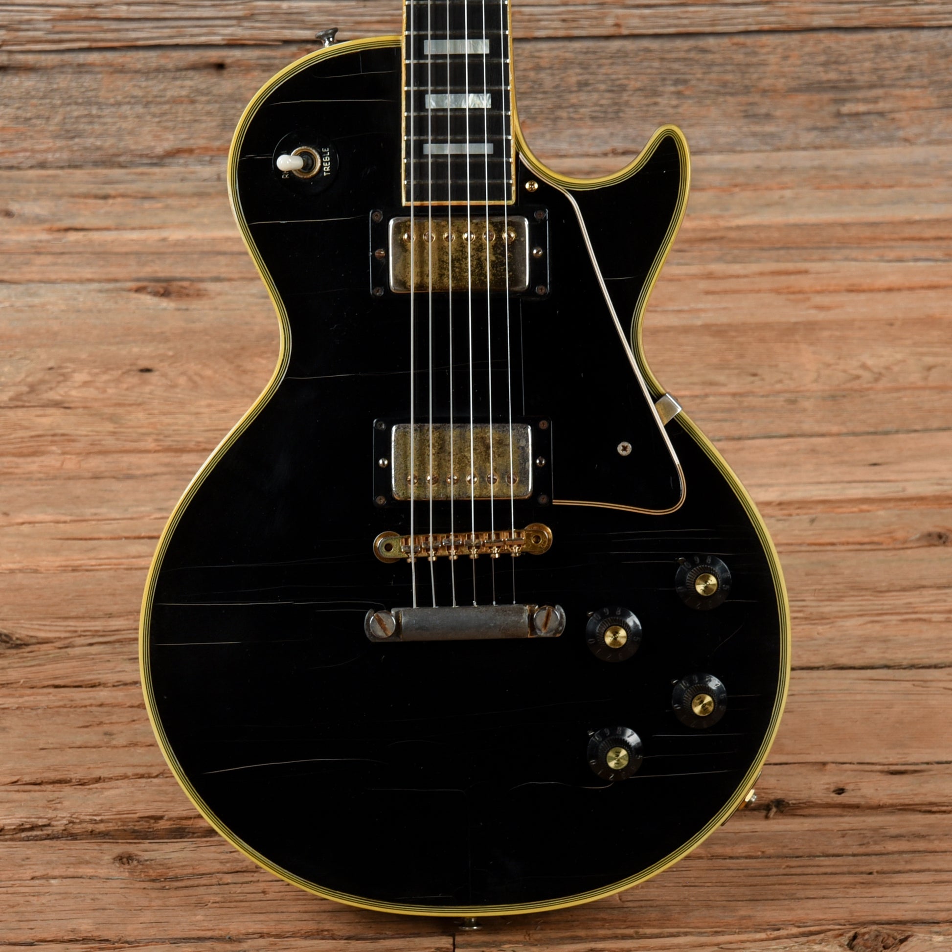 Gibson Les Paul Custom Ebony 1968 Electric Guitars / Solid Body
