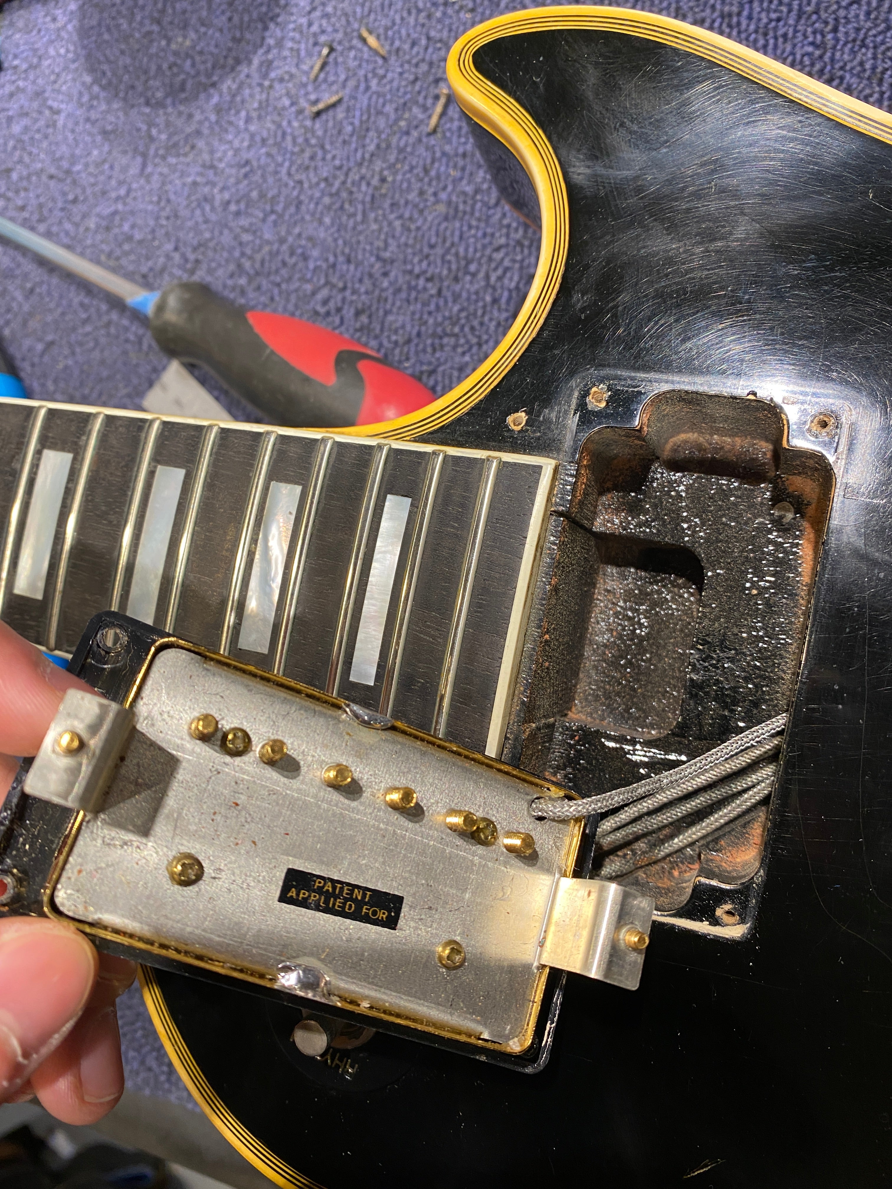 Gibson Les Paul Custom Ebony 1969 Electric Guitars / Solid Body