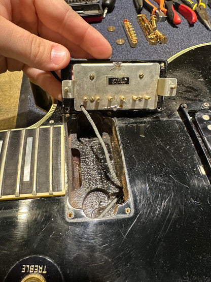 Gibson Les Paul Custom Ebony 1973 Electric Guitars / Solid Body