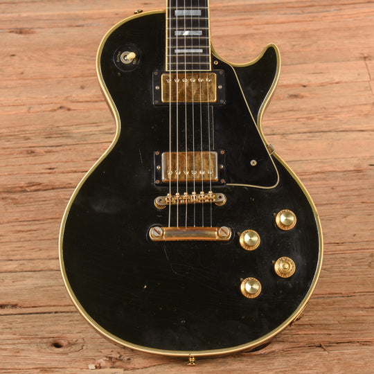 Gibson Les Paul Custom Ebony 1973 Electric Guitars / Solid Body
