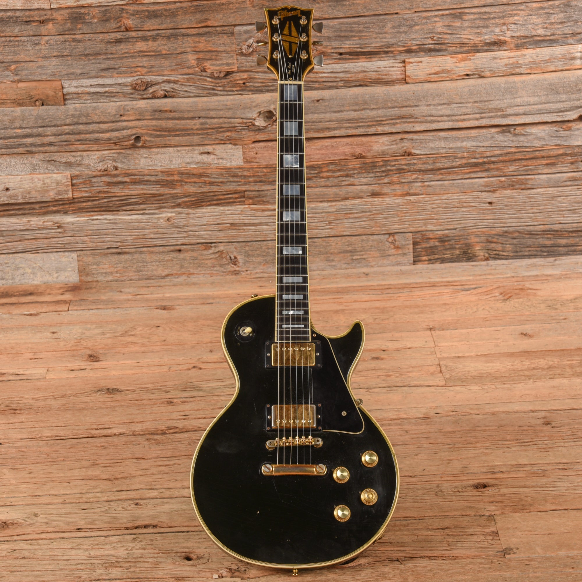 Gibson Les Paul Custom Ebony 1973 Electric Guitars / Solid Body