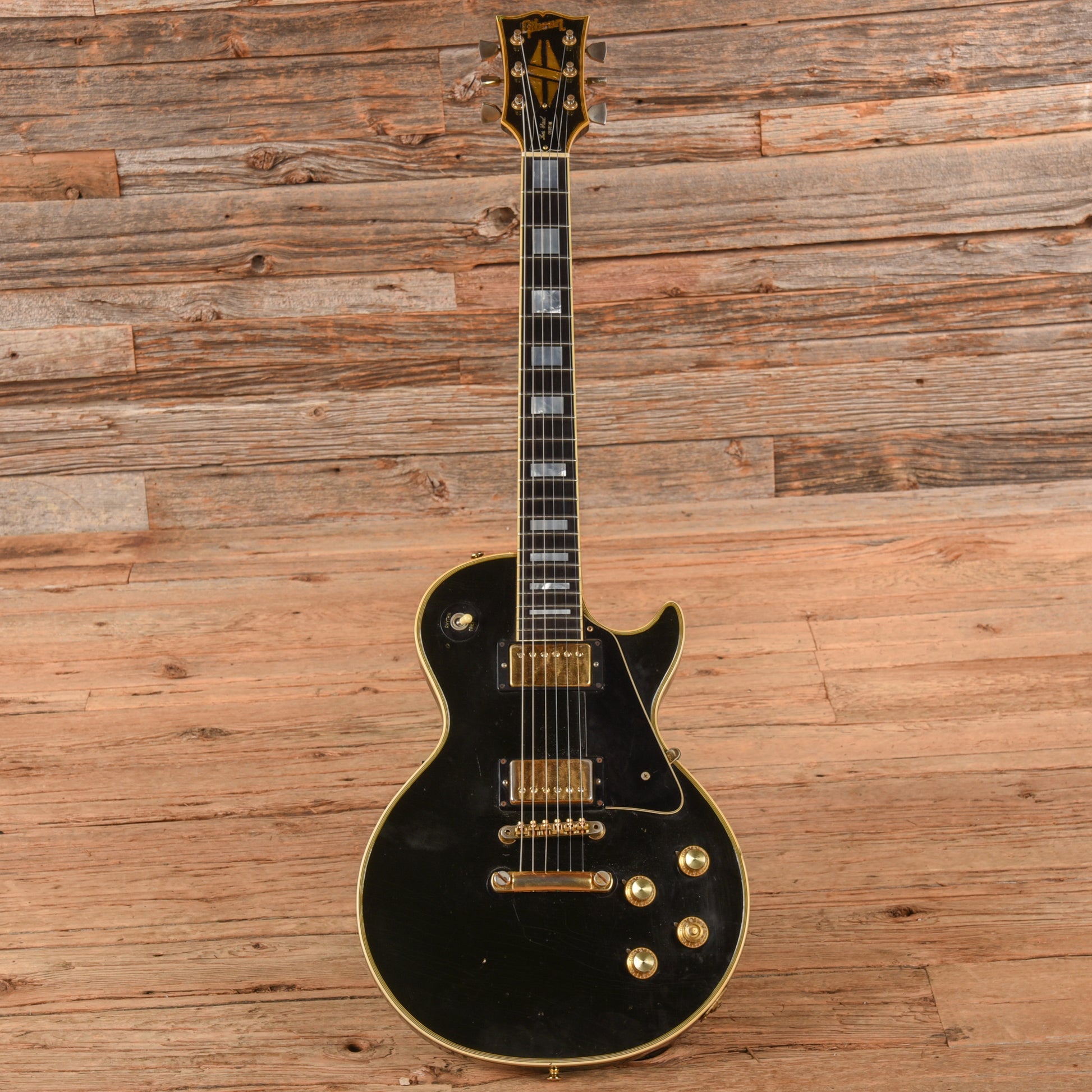 Gibson Les Paul Custom Ebony 1973 Electric Guitars / Solid Body