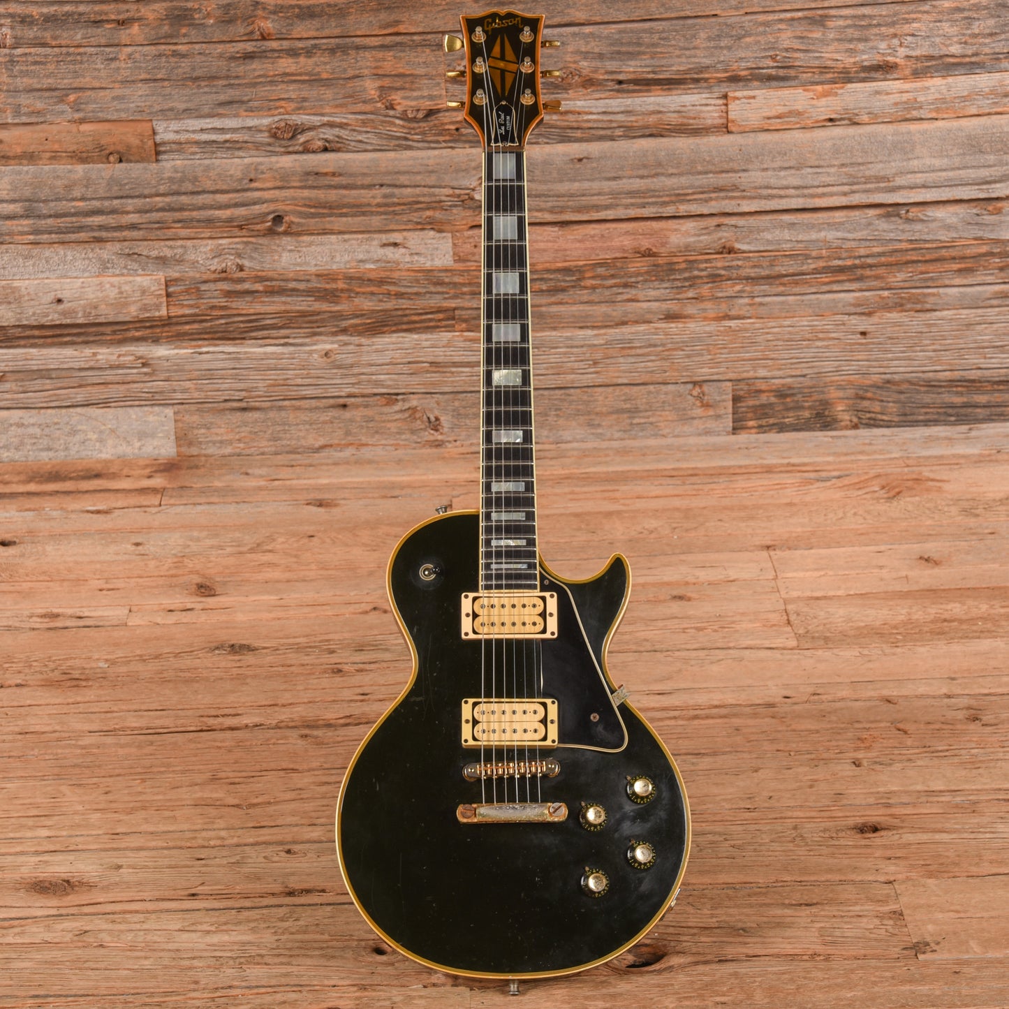 Gibson Les Paul Custom Ebony 1974 Electric Guitars / Solid Body
