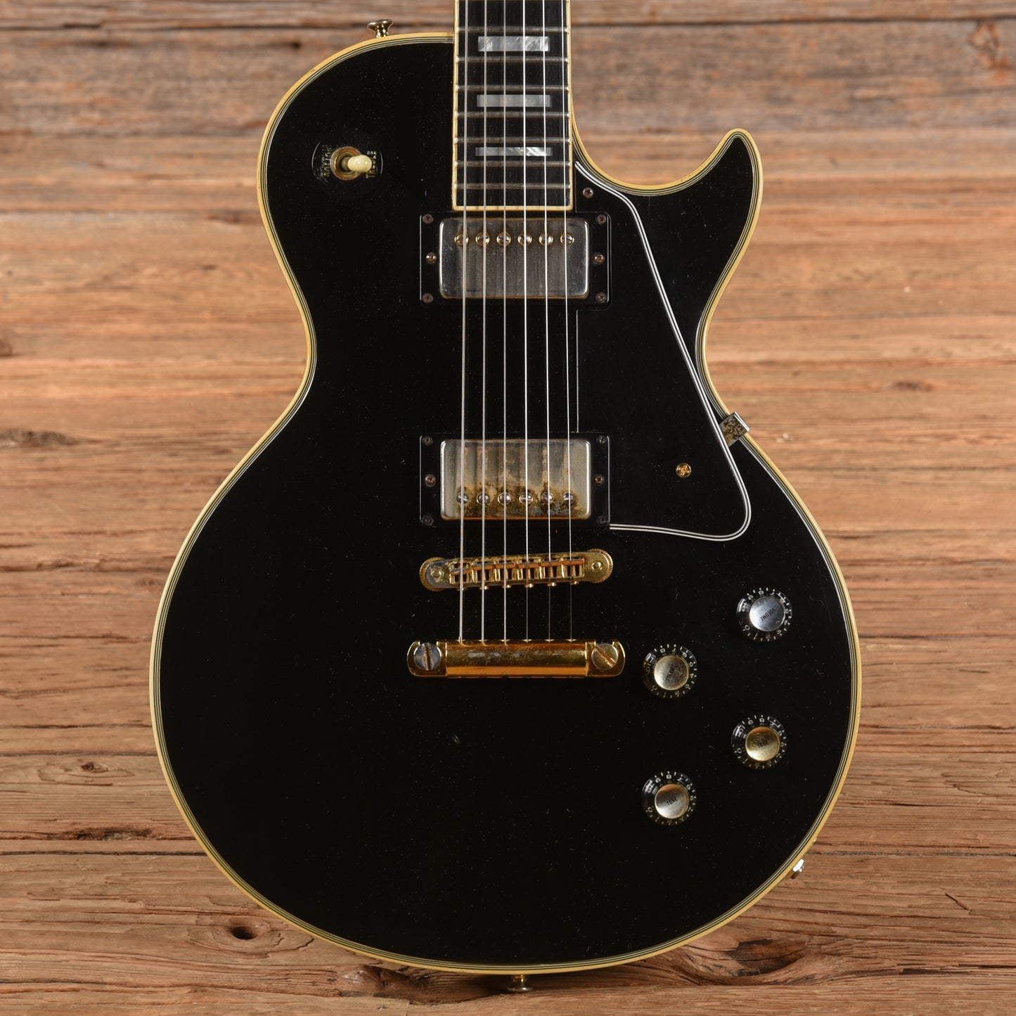 Gibson Les Paul Custom Ebony 1976 Electric Guitars / Solid Body