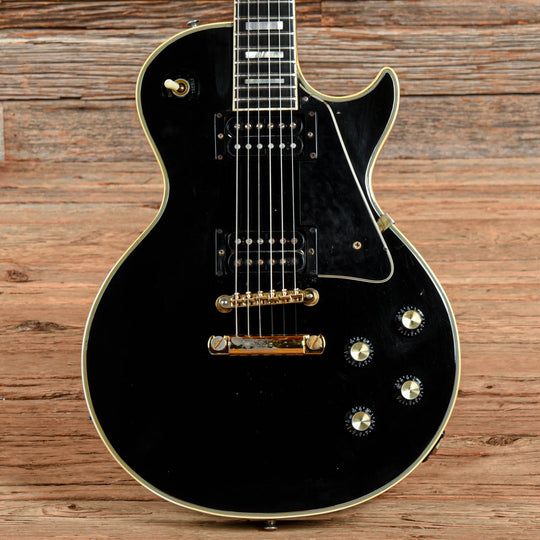 Gibson Les Paul Custom Ebony 1976 Electric Guitars / Solid Body