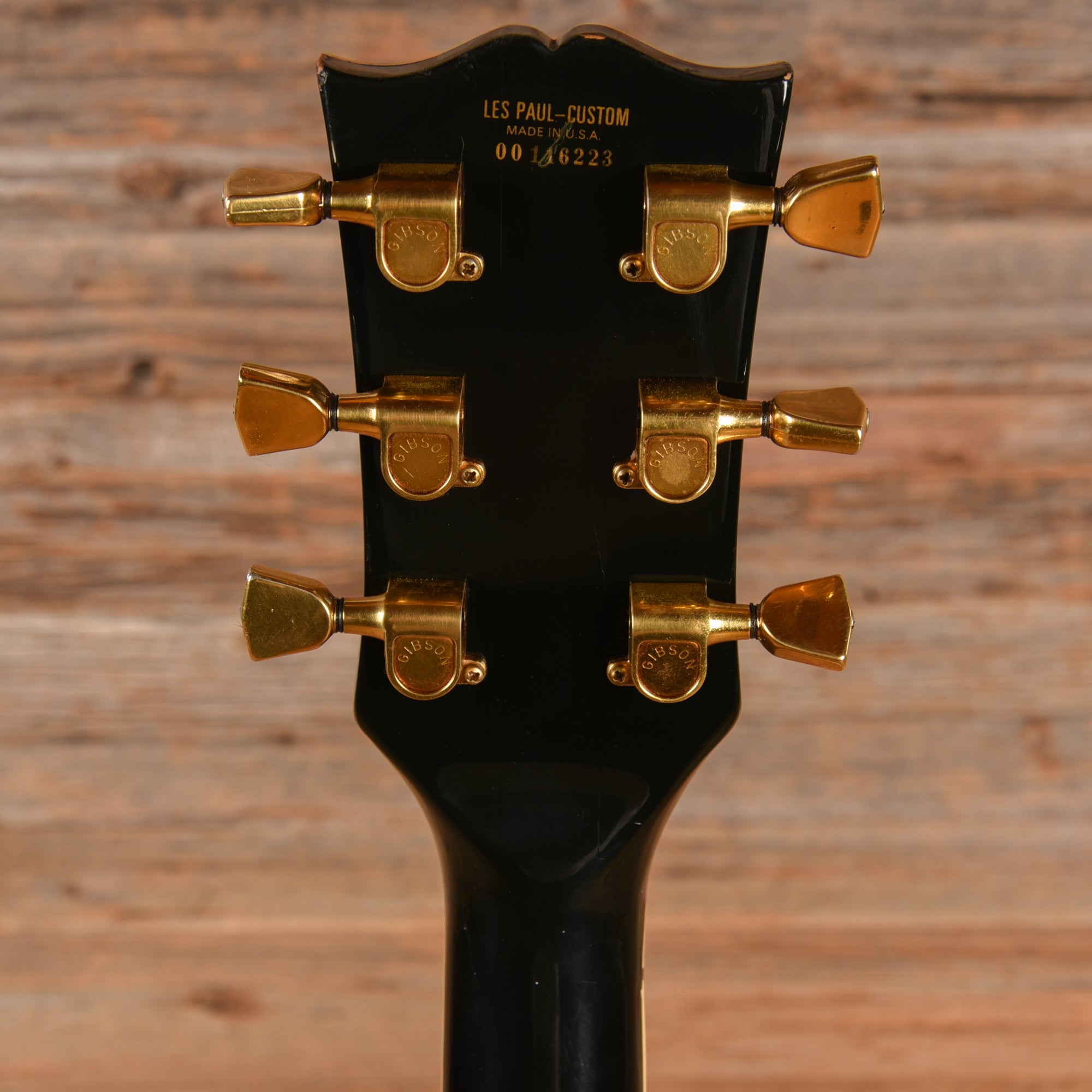 Gibson Les Paul Custom Ebony 1976 Electric Guitars / Solid Body