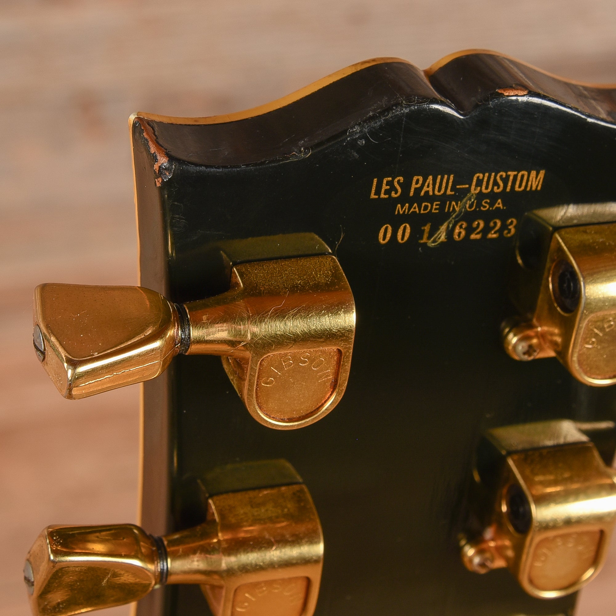 Gibson Les Paul Custom Ebony 1976 Electric Guitars / Solid Body