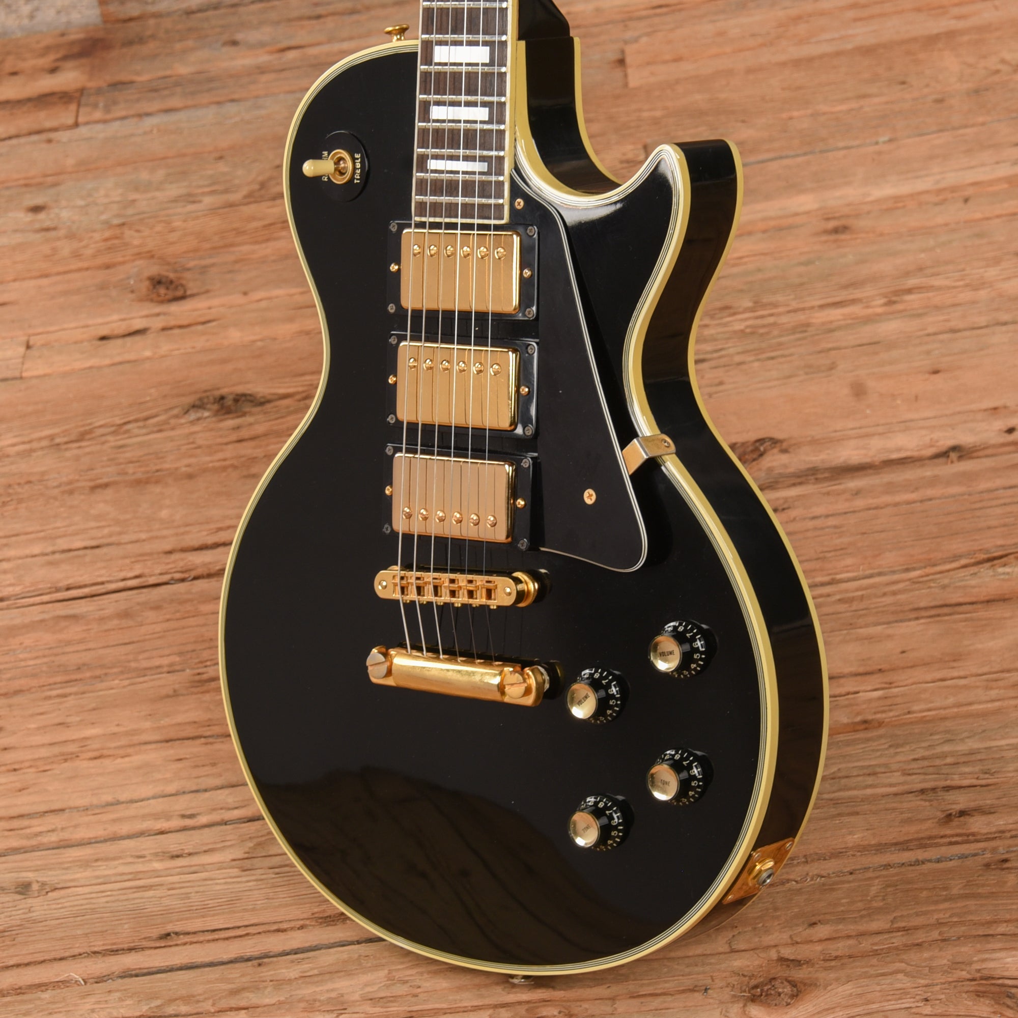 Gibson Les Paul Custom Ebony 1978 Electric Guitars / Solid Body