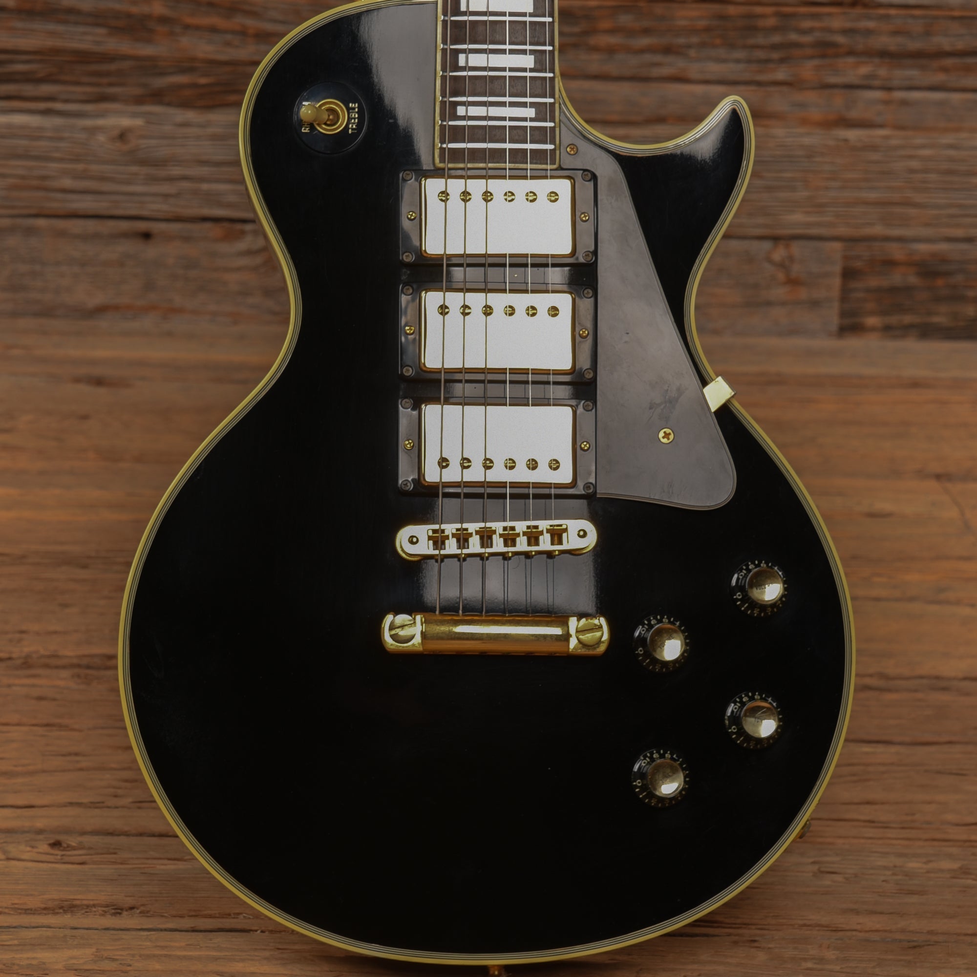 Gibson Les Paul Custom Ebony 1978 Electric Guitars / Solid Body