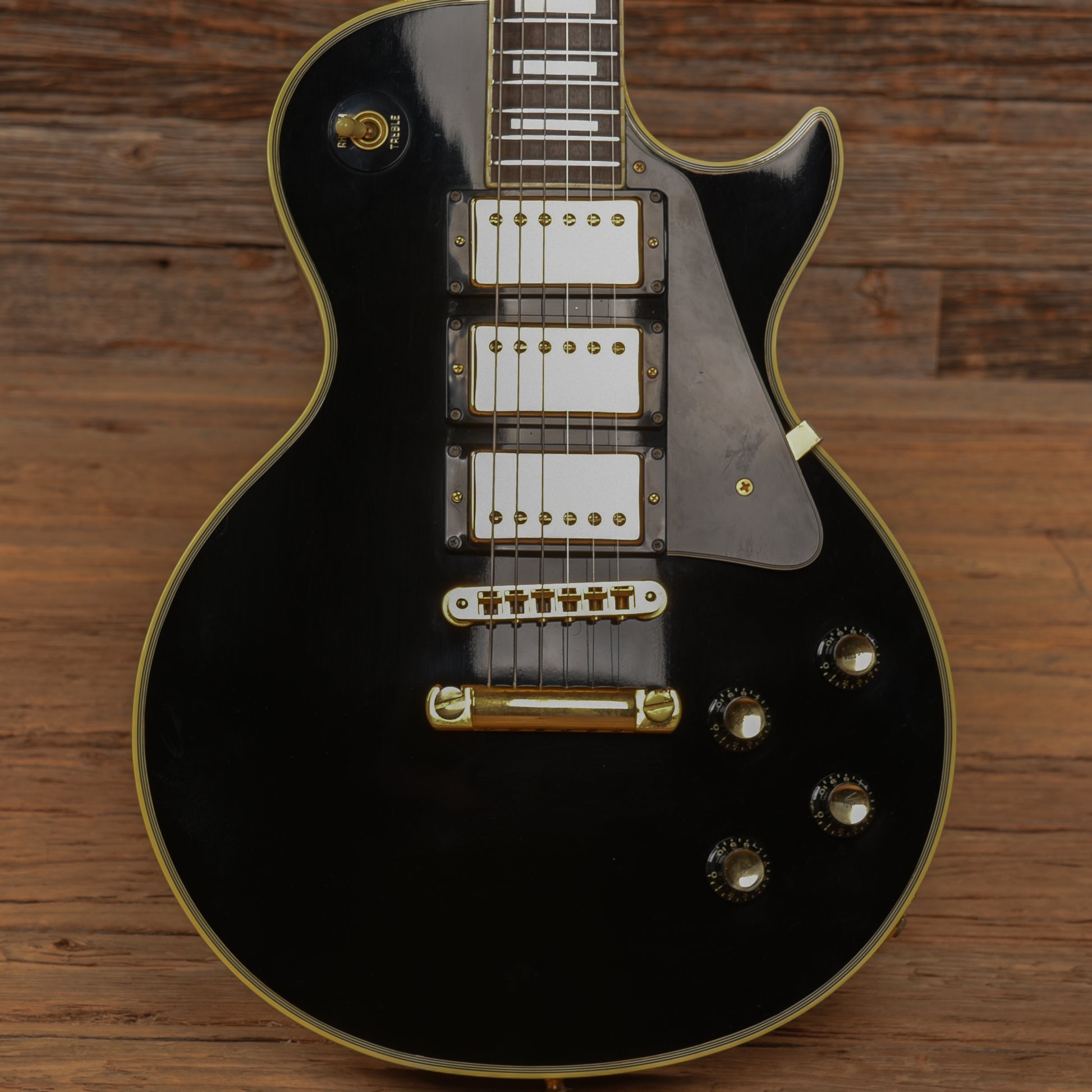Gibson Les Paul Custom Ebony 1978 Electric Guitars / Solid Body