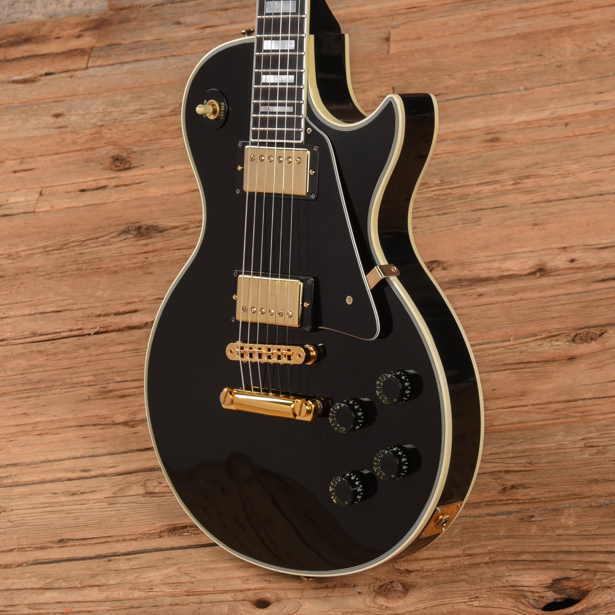 Gibson Les Paul Custom Ebony 1979 Electric Guitars / Solid Body