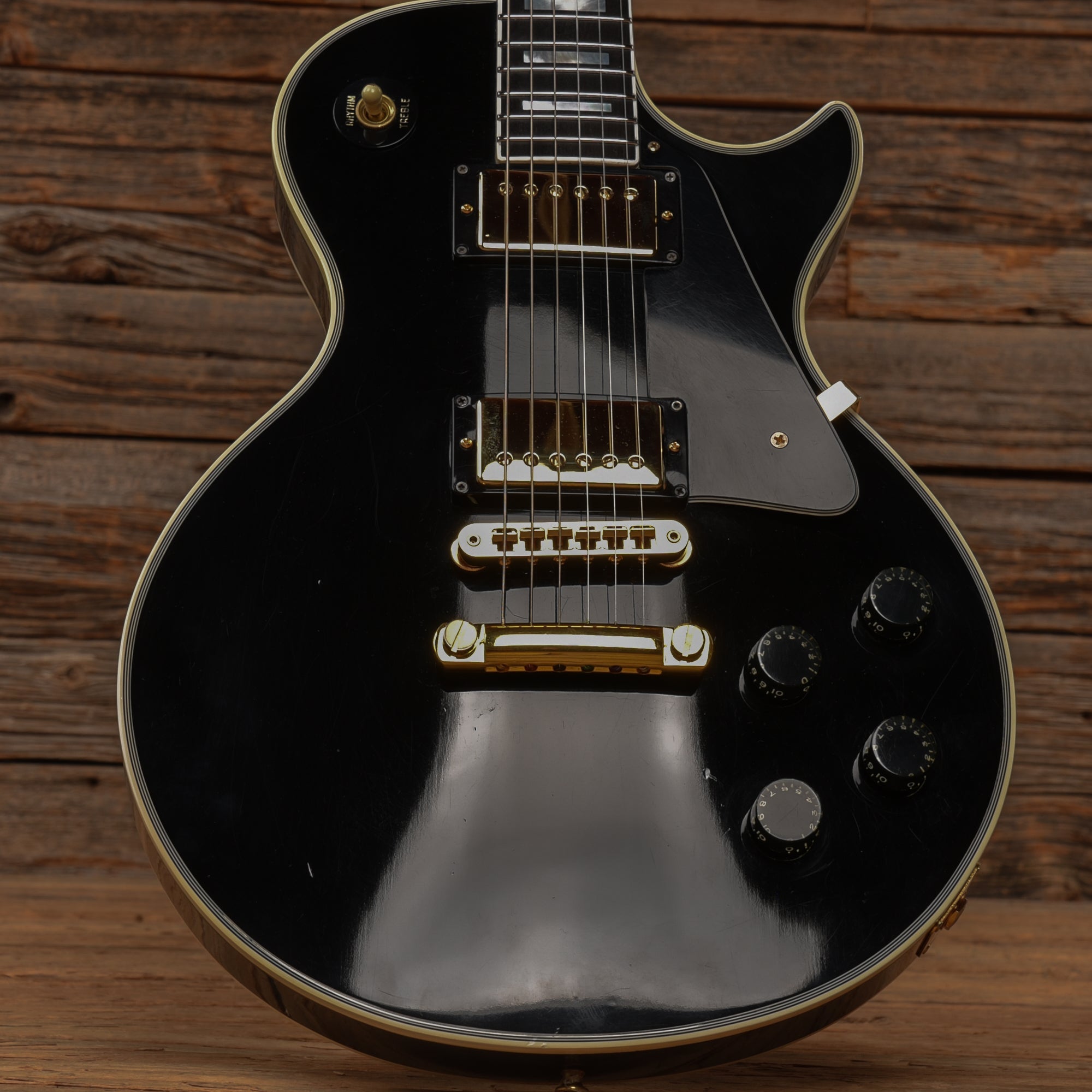 Gibson Les Paul Custom Ebony 1979 Electric Guitars / Solid Body